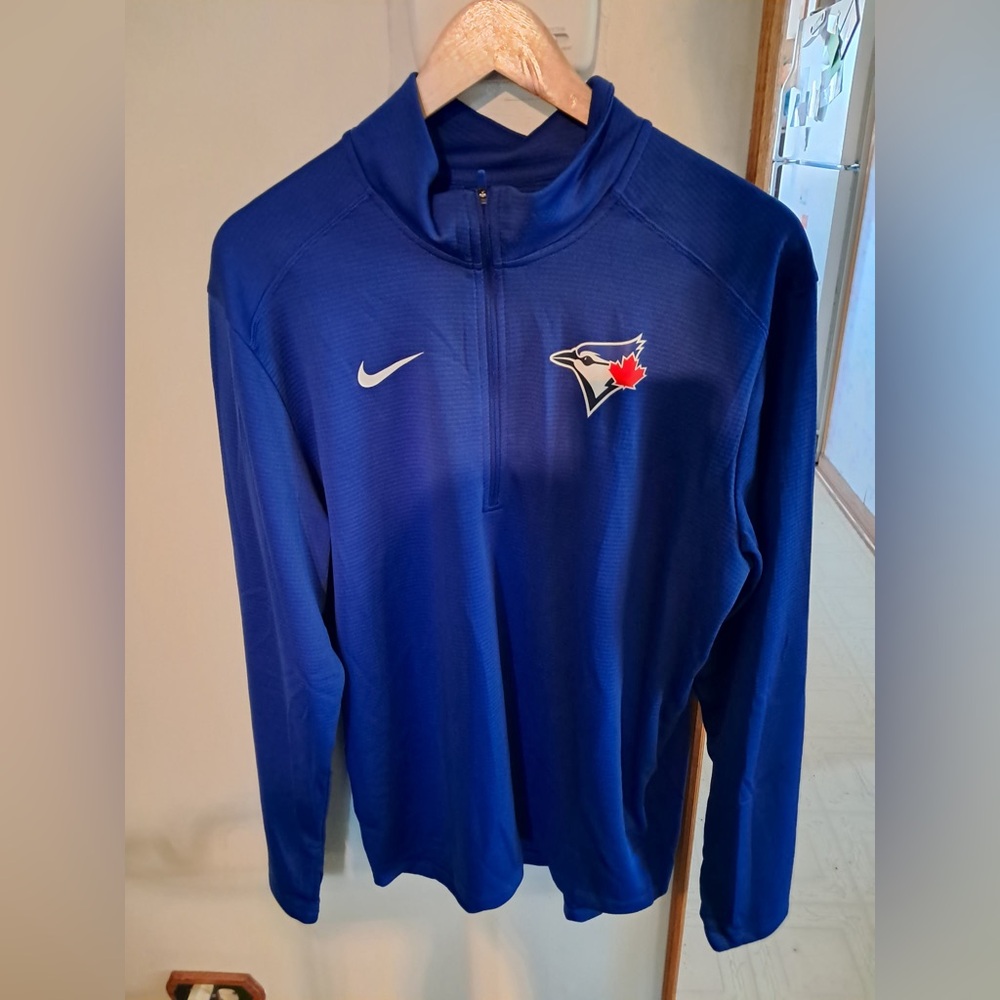 Toronto Blue Jays Nike men’s MLB 1/4 zip pullover L